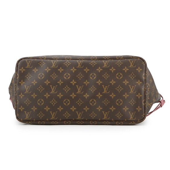 LOUIS VUITTON Neverfull Size GM Monogram / Ikat Flower Rose Velours M40877 - Picture 6 of 12